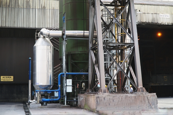 Aprovechamiento de calor residual industrial a alta temperatura