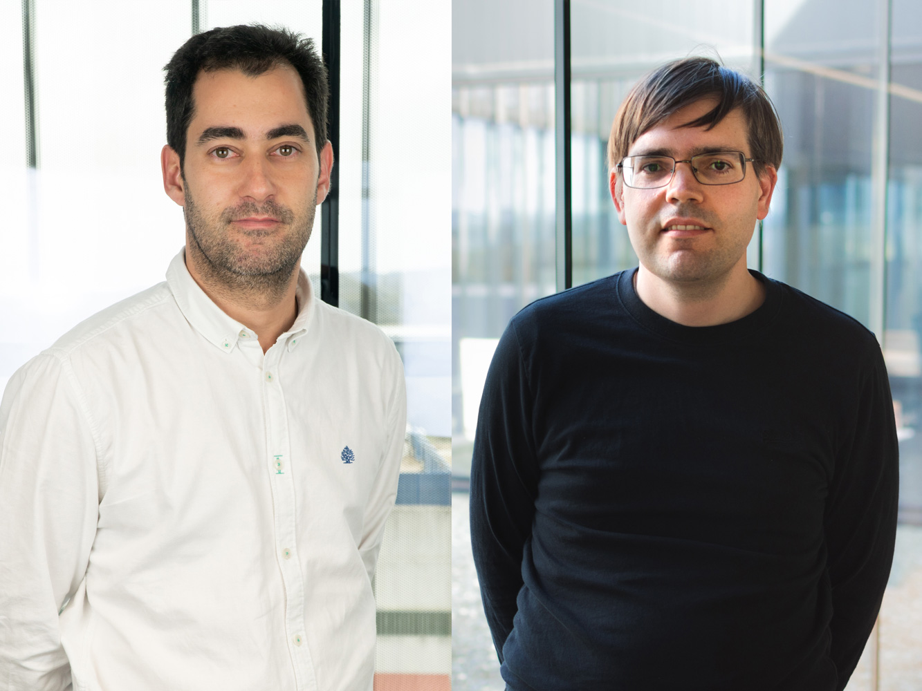 Daniel Carriazo and Javier Carrasco, researchers at CIC energiGUNE, new Ikerbasque Professors