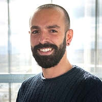 Francesco Torre, Investigador Postdoctoral del grupo de investigación Reacciones Químicas en Estado Sólido del área de Almacenamiento Térmico de CIC energiGUNE.