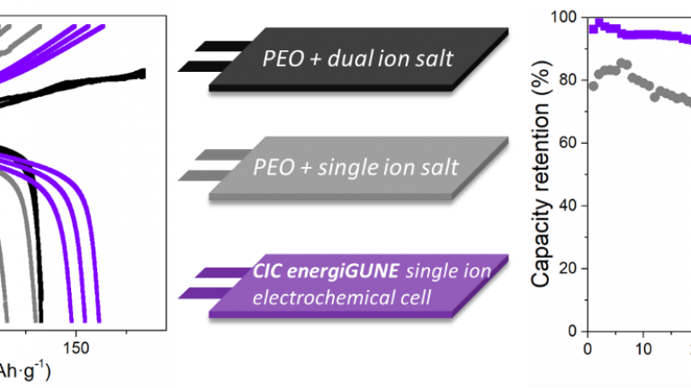 SINGLE-ION CONDUCTOR SALT ELECTROCHEMICAL CELL