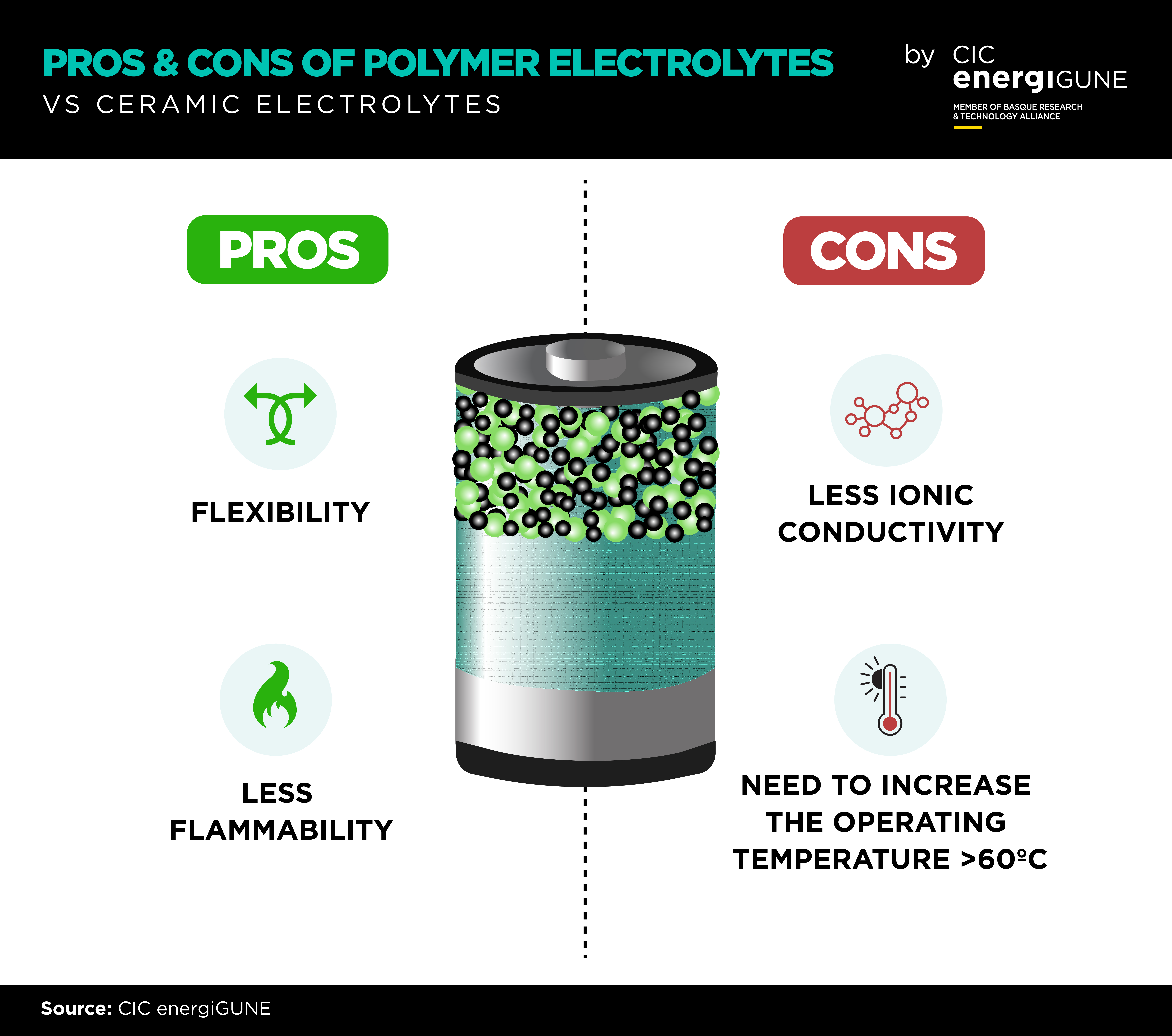 Solid-State Batteries with Polymer Electrolytes: the chemistry behind